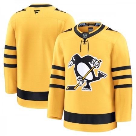 Miesten NHL Pittsburgh Penguins Pelipaita Custom 2025-26 Fanatics Premium Alternate Gold